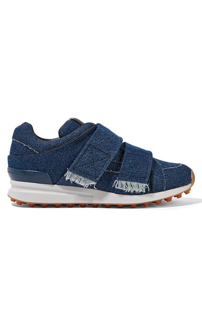 Anya Hindmarch Carrefour Leather Tennis Shoe White Anya Hindmarch Carrefour Leather Tennis Shoe White